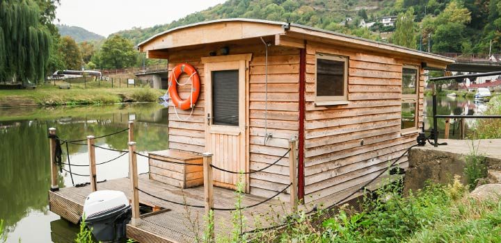 Hausboote liegen voll im Trend