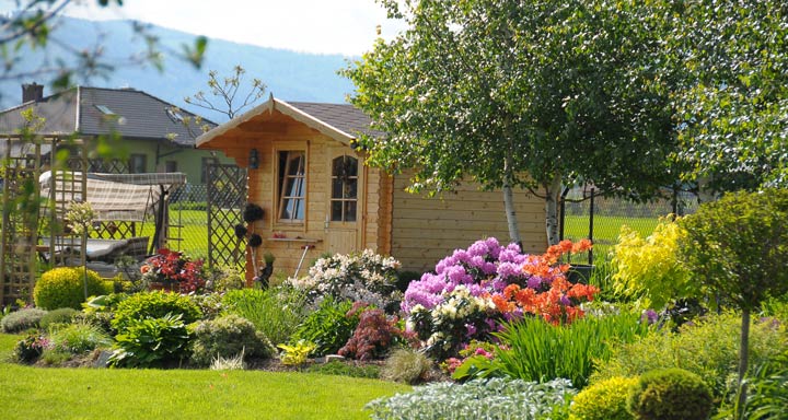 Gartenhaus als Allrounder