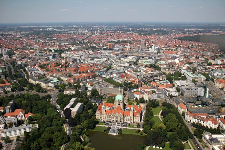 Blick über Hannover