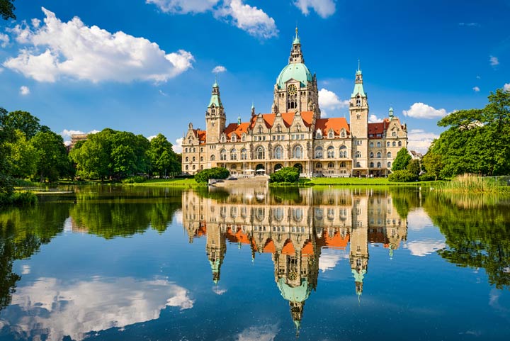Das Neue Rathaus in Hannover