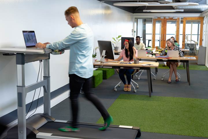 Gesunder Arbeitsplatz