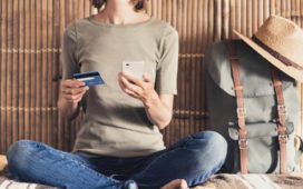 Reisekreditkarte im Urlaub