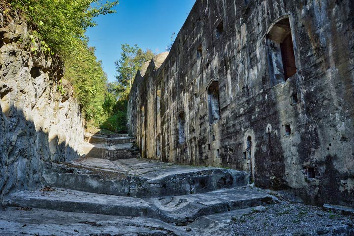 Militärgebäude Monte Brione