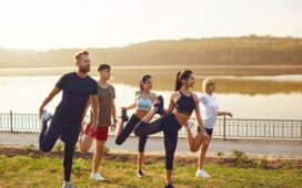 Aufwärmen beim Sport