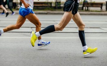 Kompressionsstrümpfe beim Sport