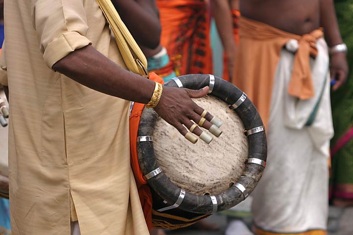 Afrikanischer Trommler