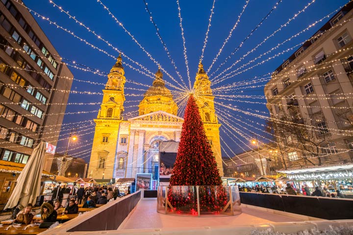 Weihnachtsmarkt in Budapest