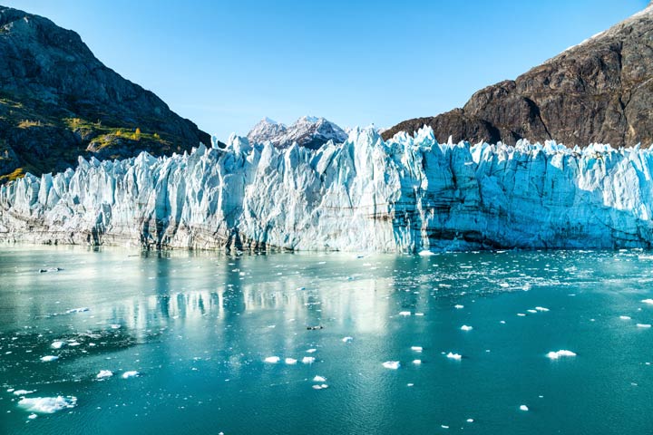 Schmelzende Gletscher