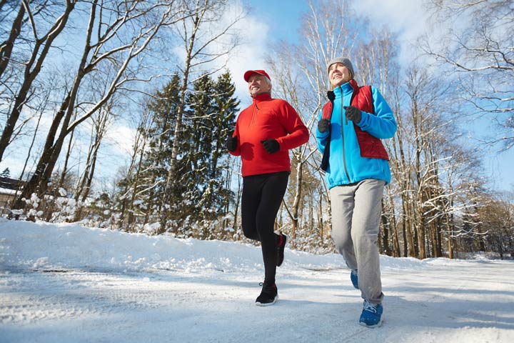 Vorteile des Zwiebellooks beim Jogging im Winter