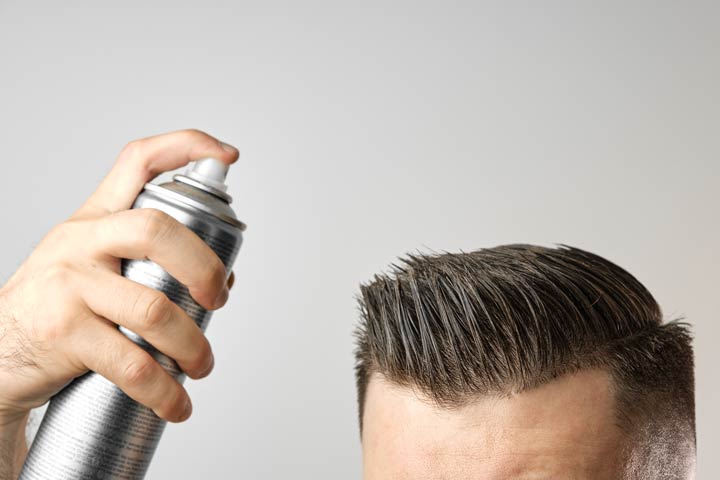 Haarspray für individuelle Frisur