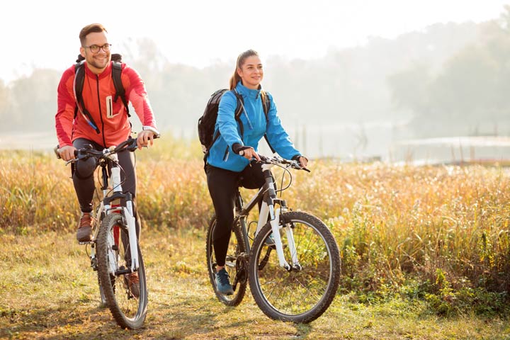 Radfahren ist ein Gesundmacher