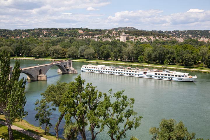 Flusskreuzfahrt auf der Rhone