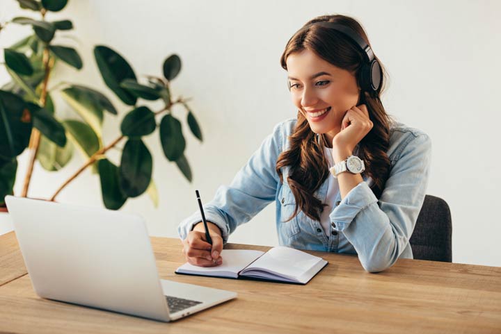 Webinar Teilnehmerin