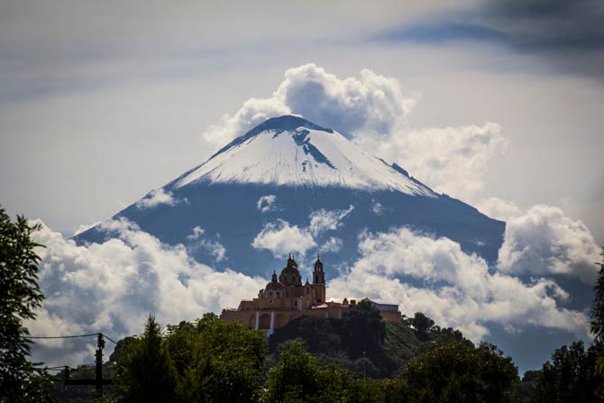Popocatépetl bei Mexiko-Stadt