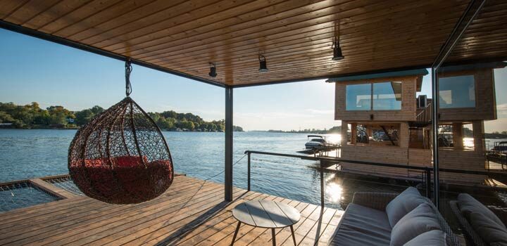 Alltag im Hausboot