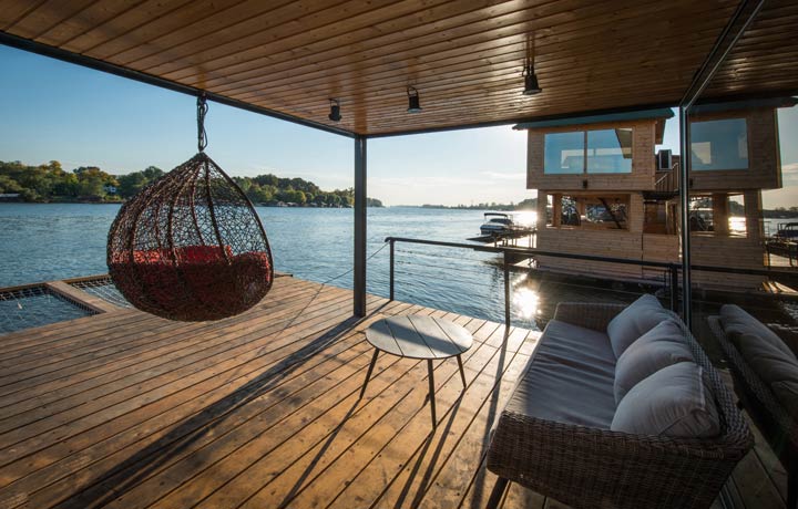 Alltag im Hausboot