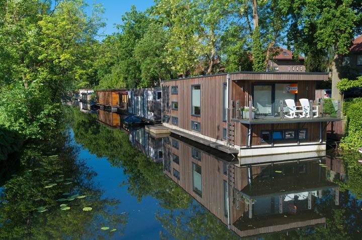 Hausboote in Holland