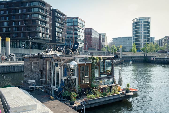 Hohe Lebensqualität im Hausboot