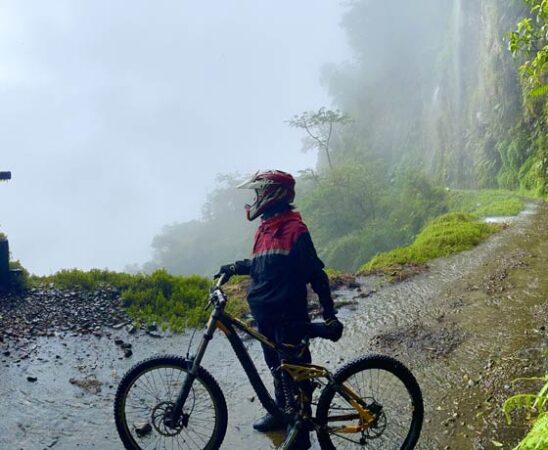 Die Death-Road in Bolivien mit dem Mountainbike