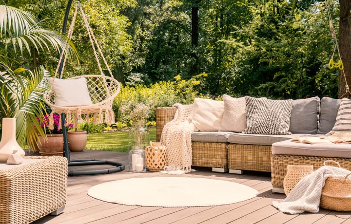 Terrasse als zweites Wohnzimmer