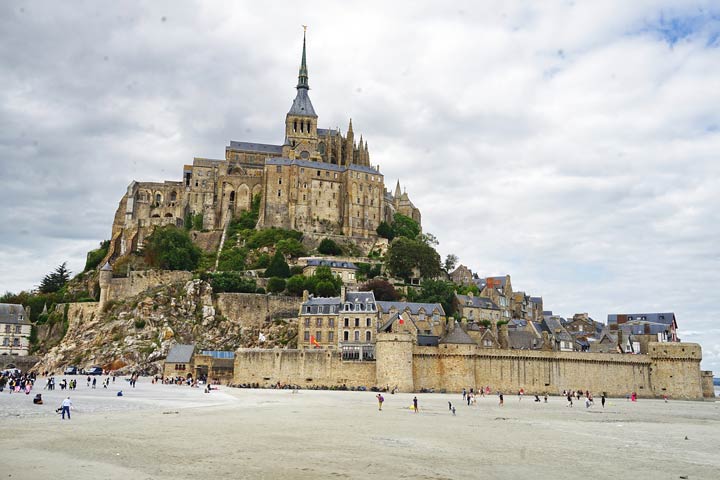 Abtei als Höhepunkt auf dem Mont-Saint-Michel