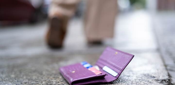 Kredit- oder EC-Karte verloren