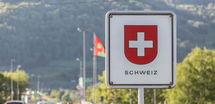 Anreise in die Schweiz