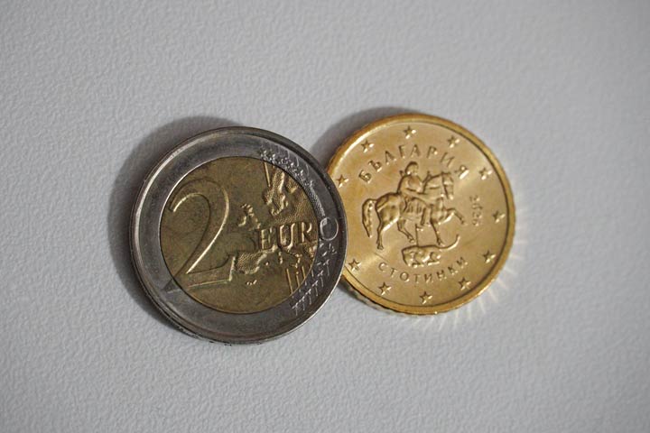 Neue Euro Münzen in Bulgarien