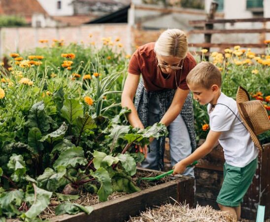 Freude am Gärtnern bei Kindern wecken mit Kinderbeeten