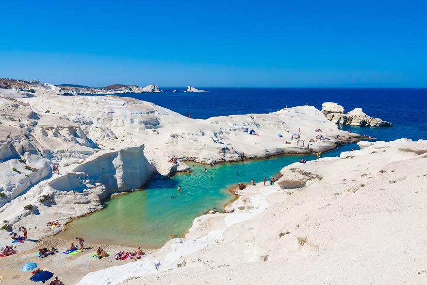 Sarakiniko Strand Milos