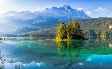 Eibsee in Bayern