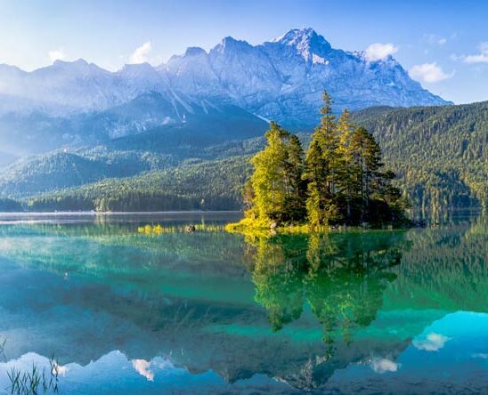 Eibsee in Bayern