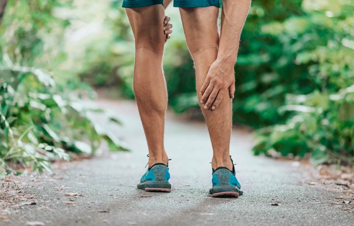 Schienbeinschmerzen beim Joggen